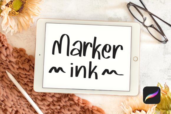 Download Marker Ink Brush for Procreate - Ink Collection