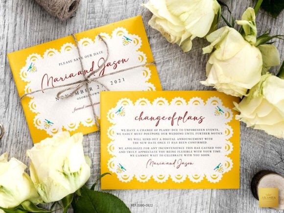 Download Mexican Theme Save the Date Card - Mexican theme Collection